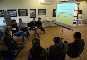 Un momento di confronto con tecnici e amministratori locali