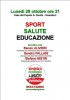 Il volantino dell'iniziativa