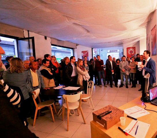 Alessio Falorni nella sede di CastelloLab