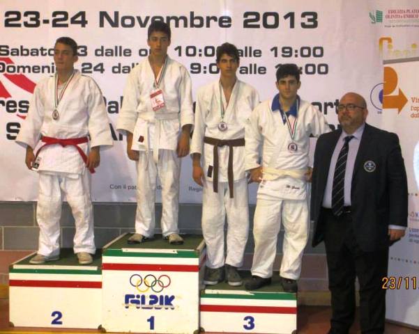 Mattia Guidi terzo sul podio 