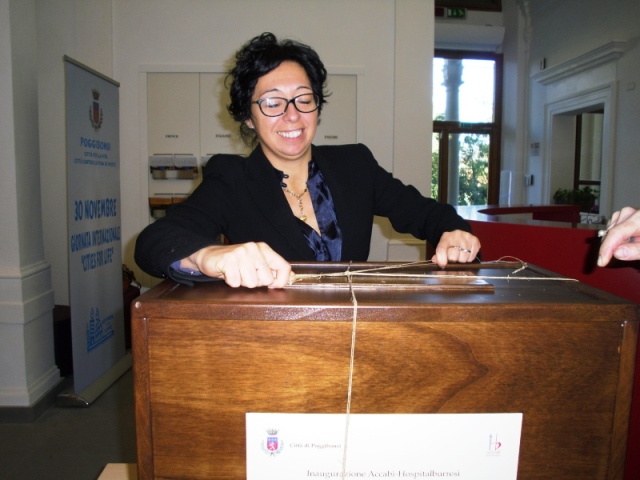 La chiusura dello scrigno all'Accabì Burresi di Poggibonsi