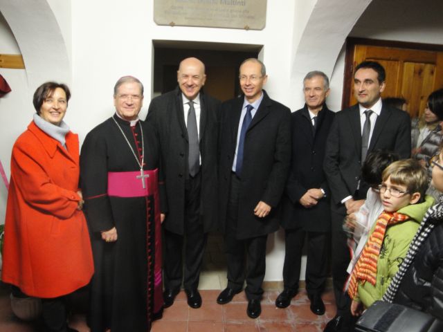L'inaugurazione dell'oratorio di Montopoli Val d'Arno (foto Manola Daini per gonews.it)