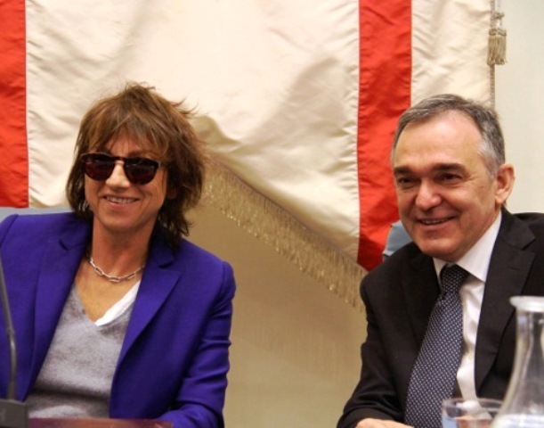 Enrico Rossi e Gianna Nannini