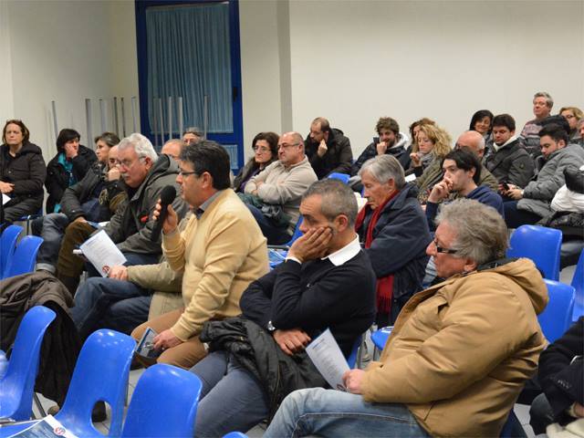 Uno degli incontri della lista civica di Capraia e Limite