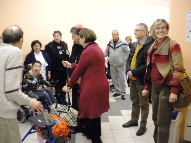 Giuseppe Betori visita le strutture dell'Asl 11 di Empoli martedì 7 gennaio 2014