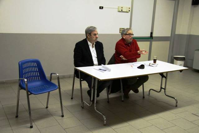 Massimo Baldacci, a destra, e Vittorio Gabbanini