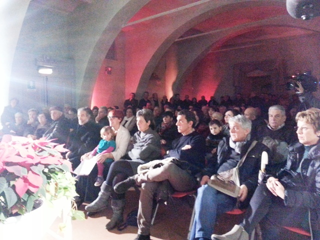 La presentazione della candidatura di Alessio Spinelli alla Tinaia di Parco Corsini a Fucecchio