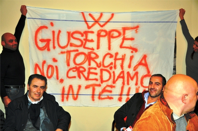 La presentazione di Giuseppe Torchia a Vinci