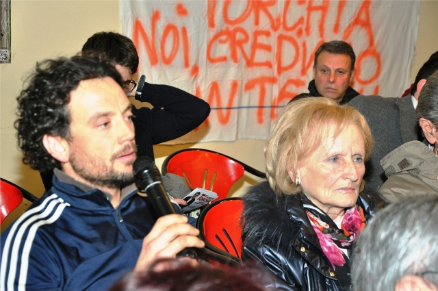 La presentazione di Giuseppe Torchia a Vinci