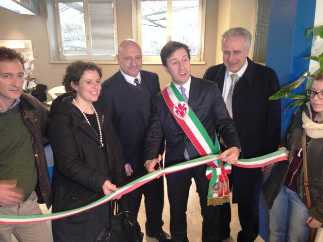 Una foto dell'inaugurazione