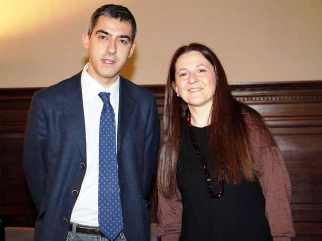 Gli assessori Jacopo Cellai e Cristina Giachi