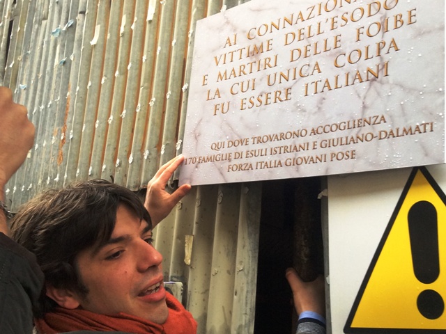 I Giovani di Forza Italia commemorano i martiri delle foibe a Firenze