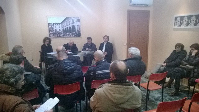 Toti all'incomntro con il volontariato