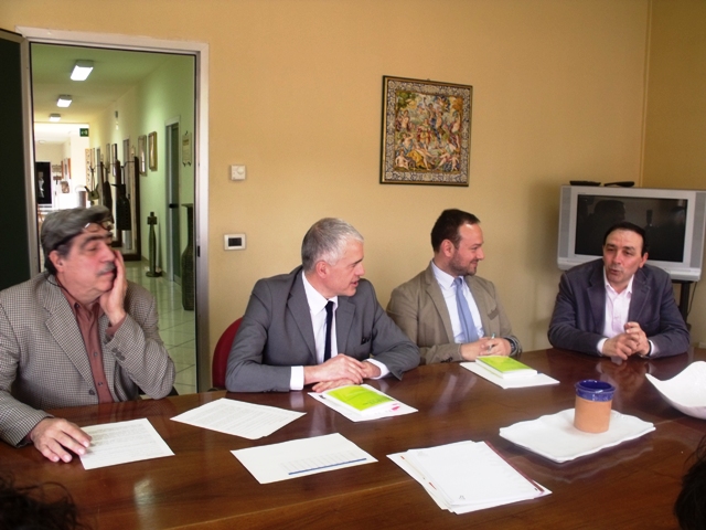 I relatori del convegno sul disagio giovanile in Italia a Montelupo Fiorentino 