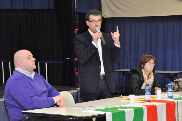 L'incontro di chiusura di campagna elettorale per Giuseppe Torchia alle primarie del PD di Vinci