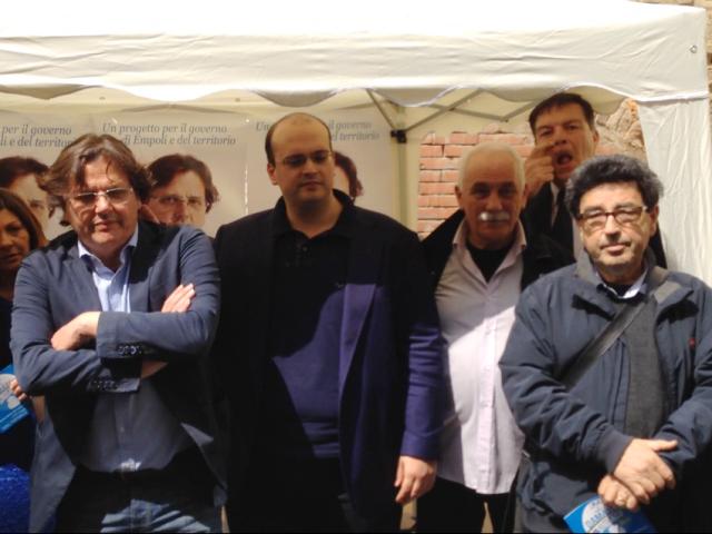 Damasco Morelli, Alessandro Bolgherini e Paolo Baroncelli (foto gonews.it)