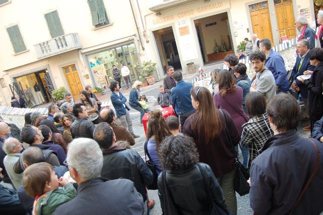 L'inaugurazione a Montelupo Fiorentino del comitato per Luca Rovai sindaco
