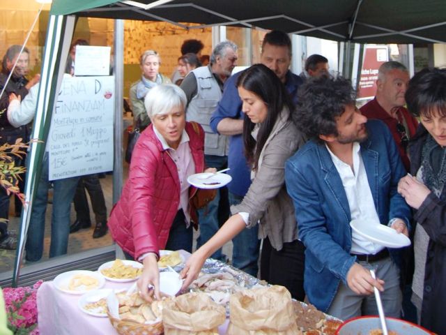 L'inaugurazione a Montelupo Fiorentino del comitato per Luca Rovai sindaco