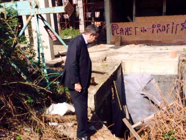 Nicola Nascosti all'Ecomostro di Ponte a Elsa