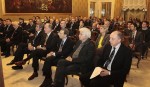 Il pubblico che ha assistito alla presentazione: il primo dal destra è il sindaco Tambellini