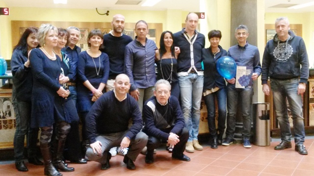 Nella foto: Alberto Negri, presidente dell’Associazione Autismo Siena Piccolo Principe, Giancarlo Barbieri, Maurizio Margiotta, Gampaolo Casolaro e Giuseppe De Filippis