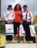 Le ragazze dell'Atletica Livorno sul podio
