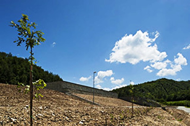 L'impianto di compostaggio di Faltona