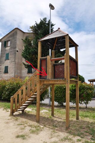 Il giardino pubblico di Castelnuovo d'Elsa