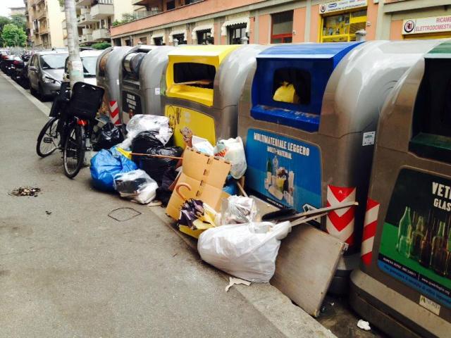 Il degrado il Piazza San Jacopino