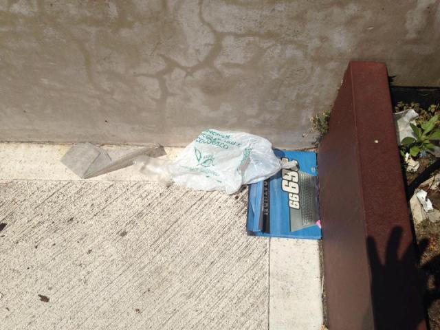 Il degrado il Piazza San Jacopino