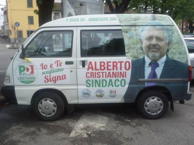 Il pulmino elettorale