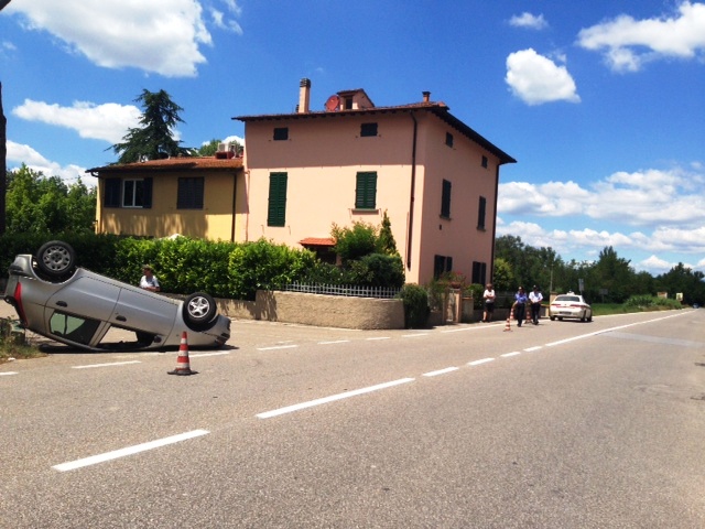 Una foto dell'incidente (foto gonews.it)