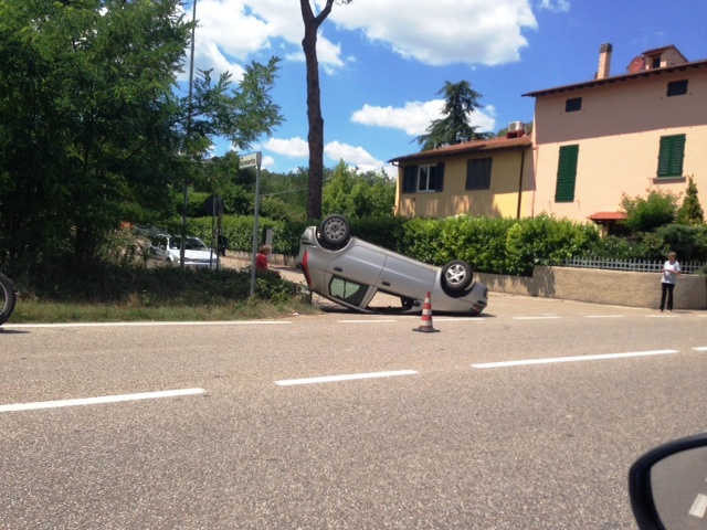 Una foto dell'incidente (foto gonews.it)