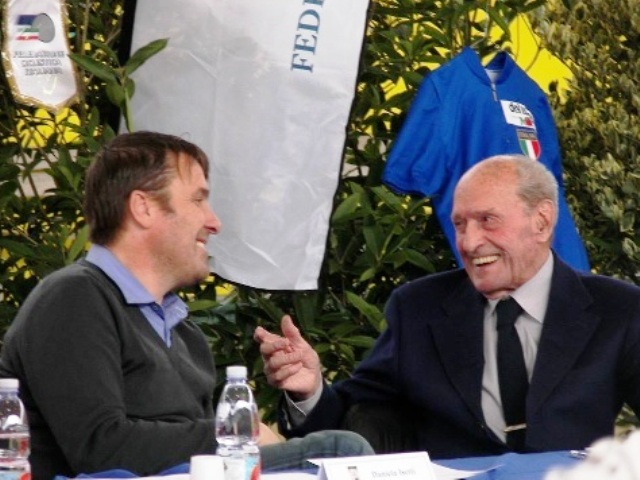 Luca Scinto con Alfredo Martini