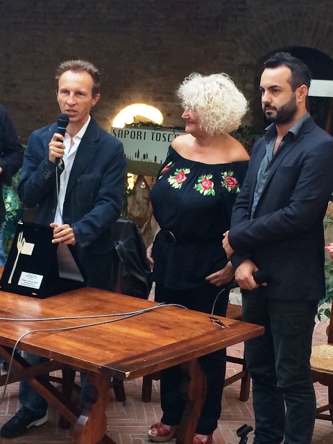La consegna del Premio Boccacesca