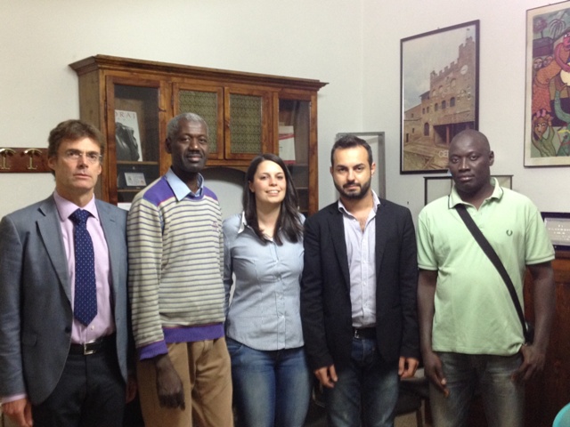 I protagonisti del raggiungimento del risultato di 1000 euro di farmaci da Certaldo verso il Senegal