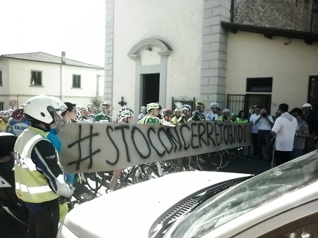 La gara a Lazzeretto e Stabbia