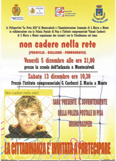 La locandina dell'incontro