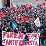 Il corteo degli antifascisti a Firenze di sabato 16 novembre 2013