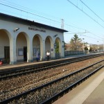 La stazione ferroviaria di Montelupo Capraia (foto gonews.it)