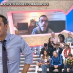 Iacopo Melio a 'Quelli che il calcio' su Raidue (foto gonews.it)